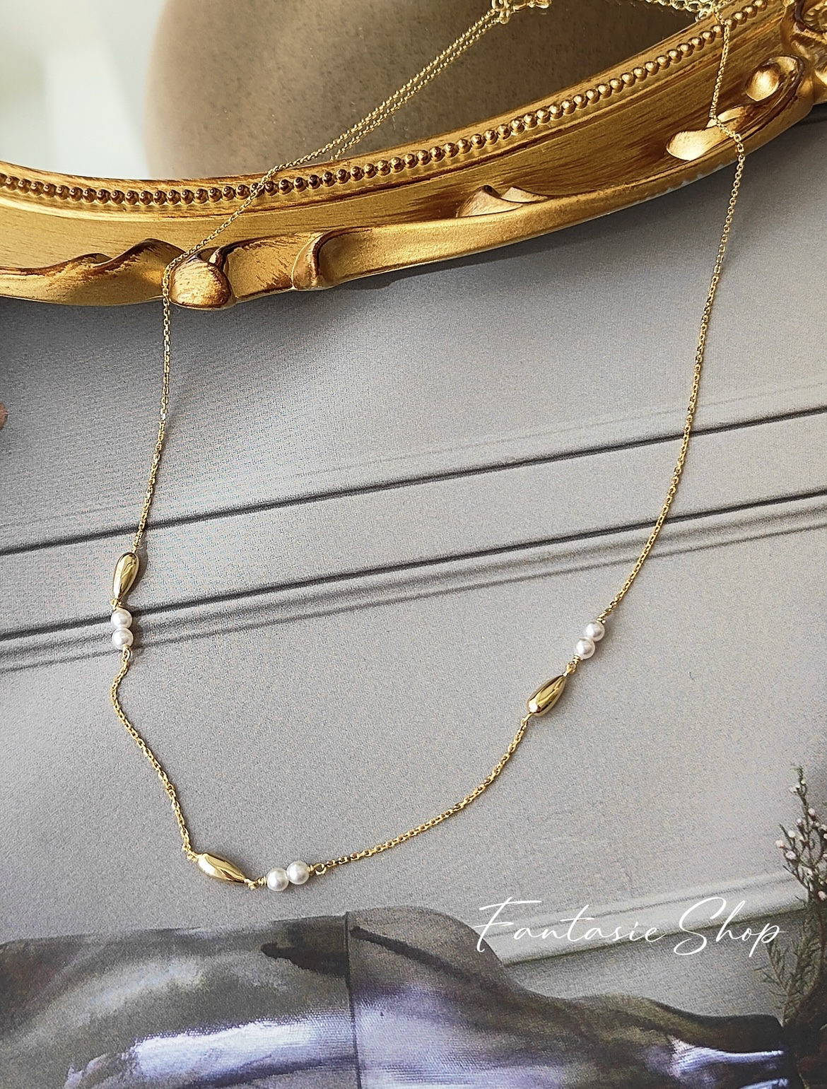 水滴。925純銀項鍊