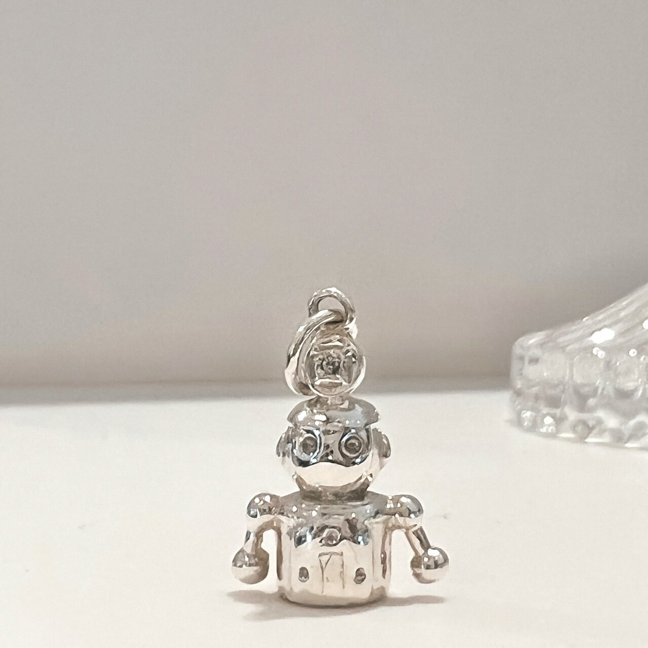 幸福童話 – 機器人純銀項鍊