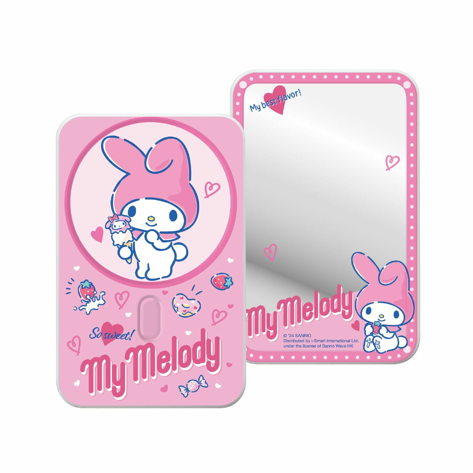 i-Smart 鏡面無線磁吸流動充電器 -Melody