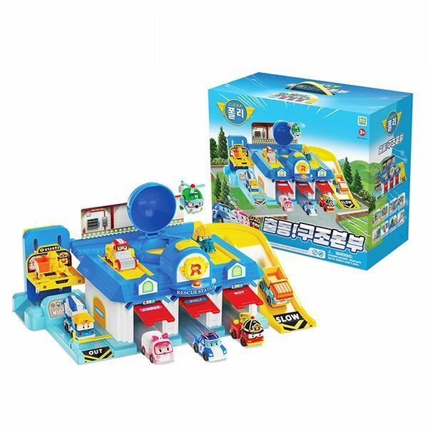 《 POLI 波力 》 ROI  迷你救援小隊基地