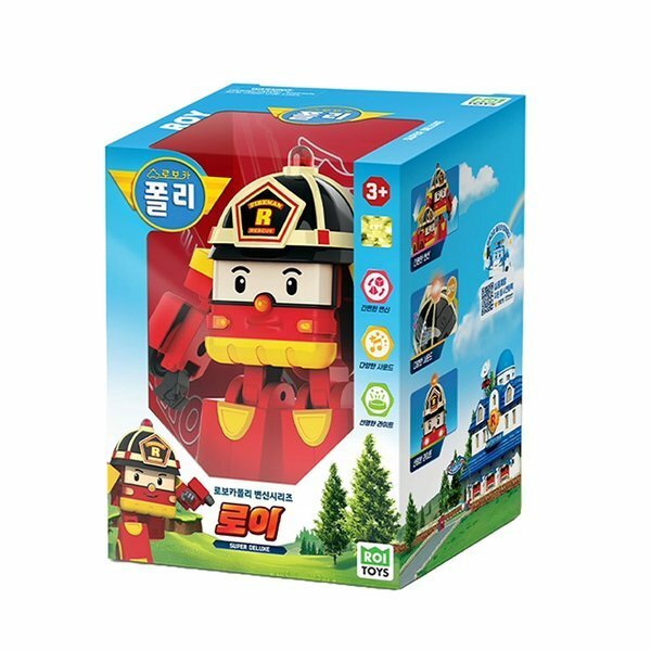 《 POLI 波力 》 ROI  7吋聲光變形羅伊