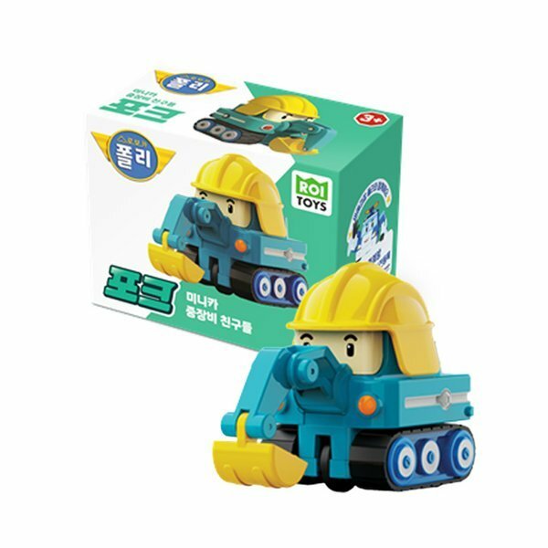 《 POLI 波力 》 ROI 迷你模型車-普克