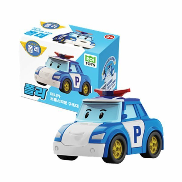 《 POLI 波力 》 ROI 迷你模型車-波力