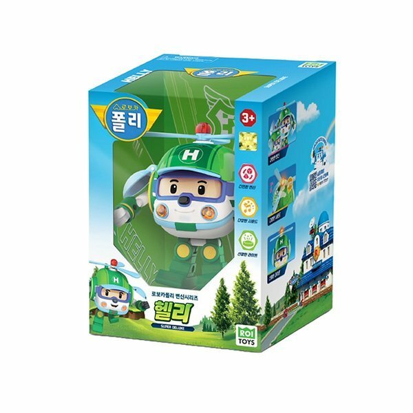 《 POLI 波力 》 ROI  7吋聲光變形赫利