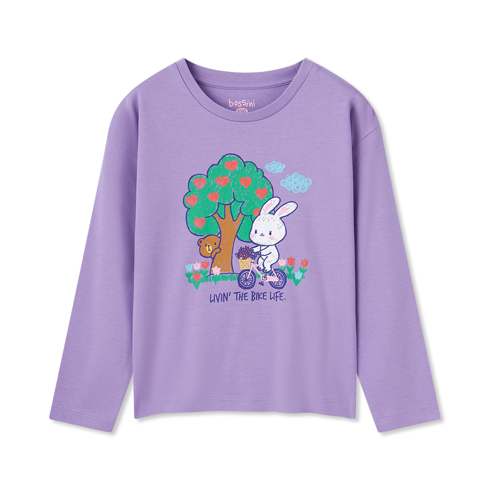 Long Sleeves Pattern Top