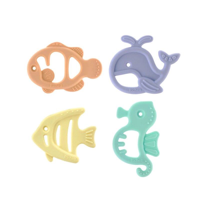 Richell 利其爾 全矽膠 寶寶固齒器