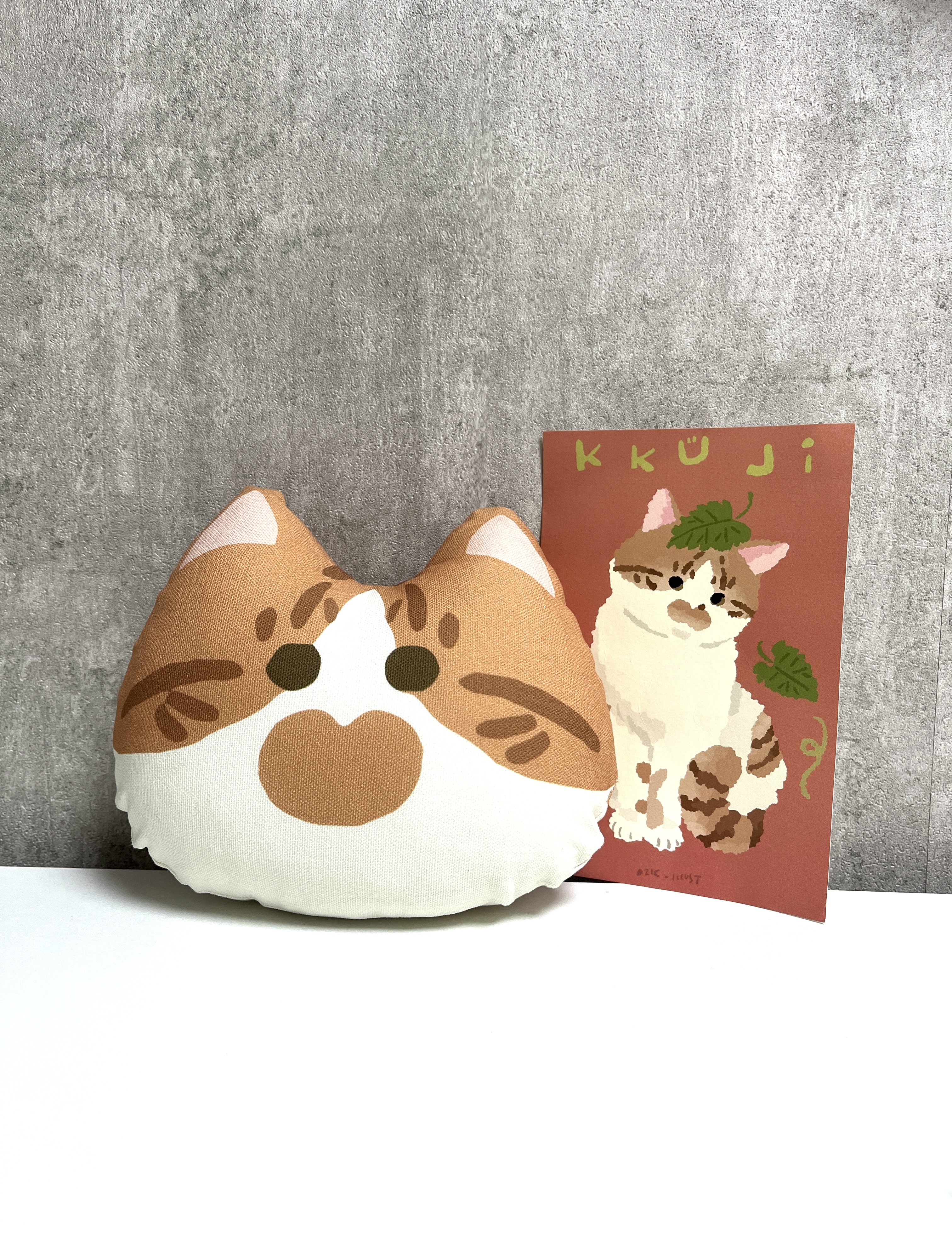 韓國Gororong 手製貓薄荷可手洗小攬枕 - Kkuji