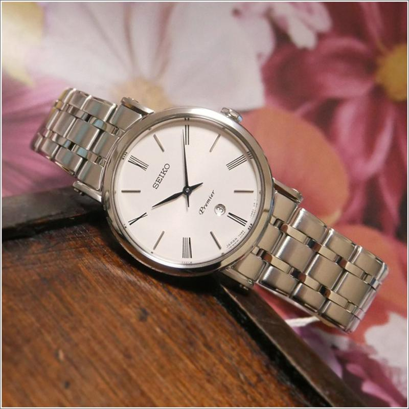 萬年鐘錶 - SEIKO  Premier 系列  超薄石英簡約女錶   SXB429J1 / 7N89-0AY0S  錶徑30.5MM