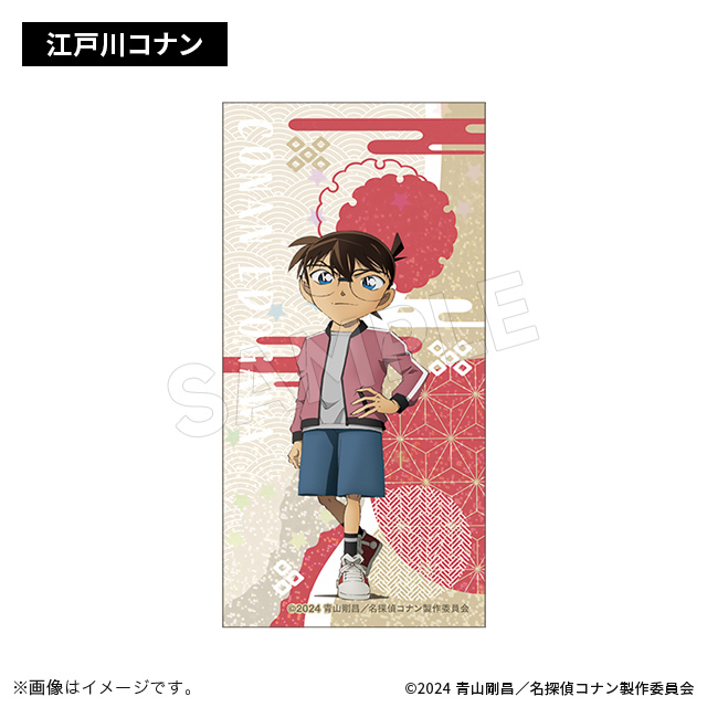 柯南M27日版閃亮透明貼紙-柯南