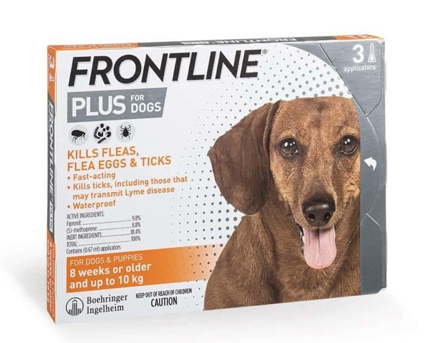 Frontline Plus|殺蚤滴頸劑0-10kg(Dog) (FP-0-10)