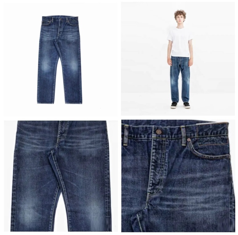 VISVIM SOCIAL SCULPTURE DAMAGED-40 JEANS (21 CUT) - SIZE 30 PRE ORDER ITEM (預訂中)