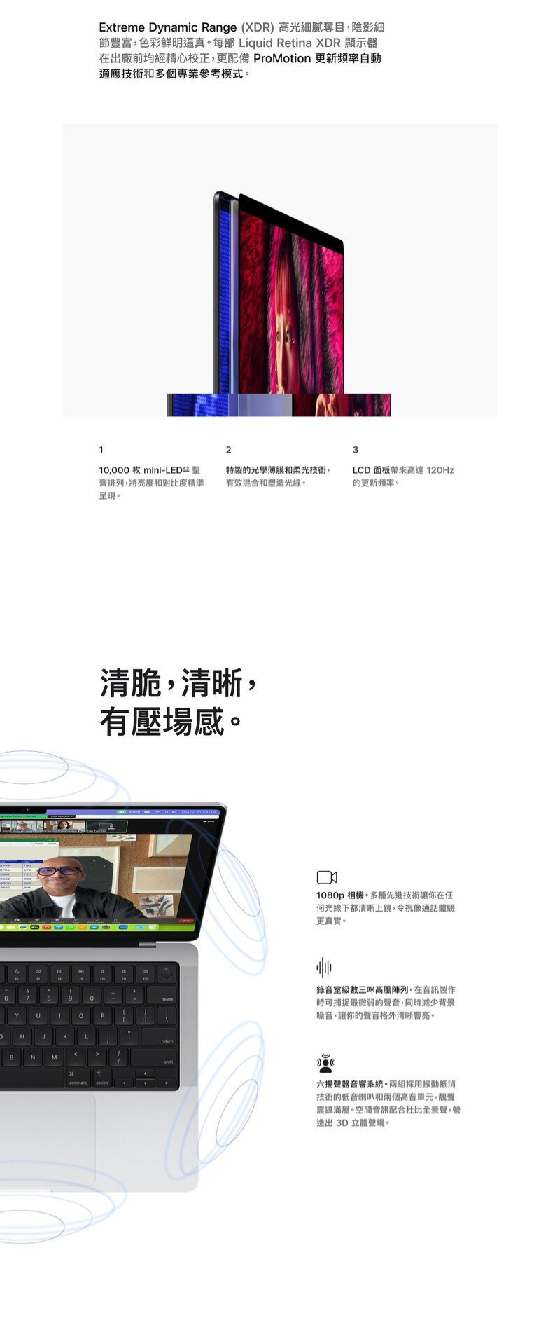 Apple MacBook Pro M3 14" 手提電腦 (包括升級型號)