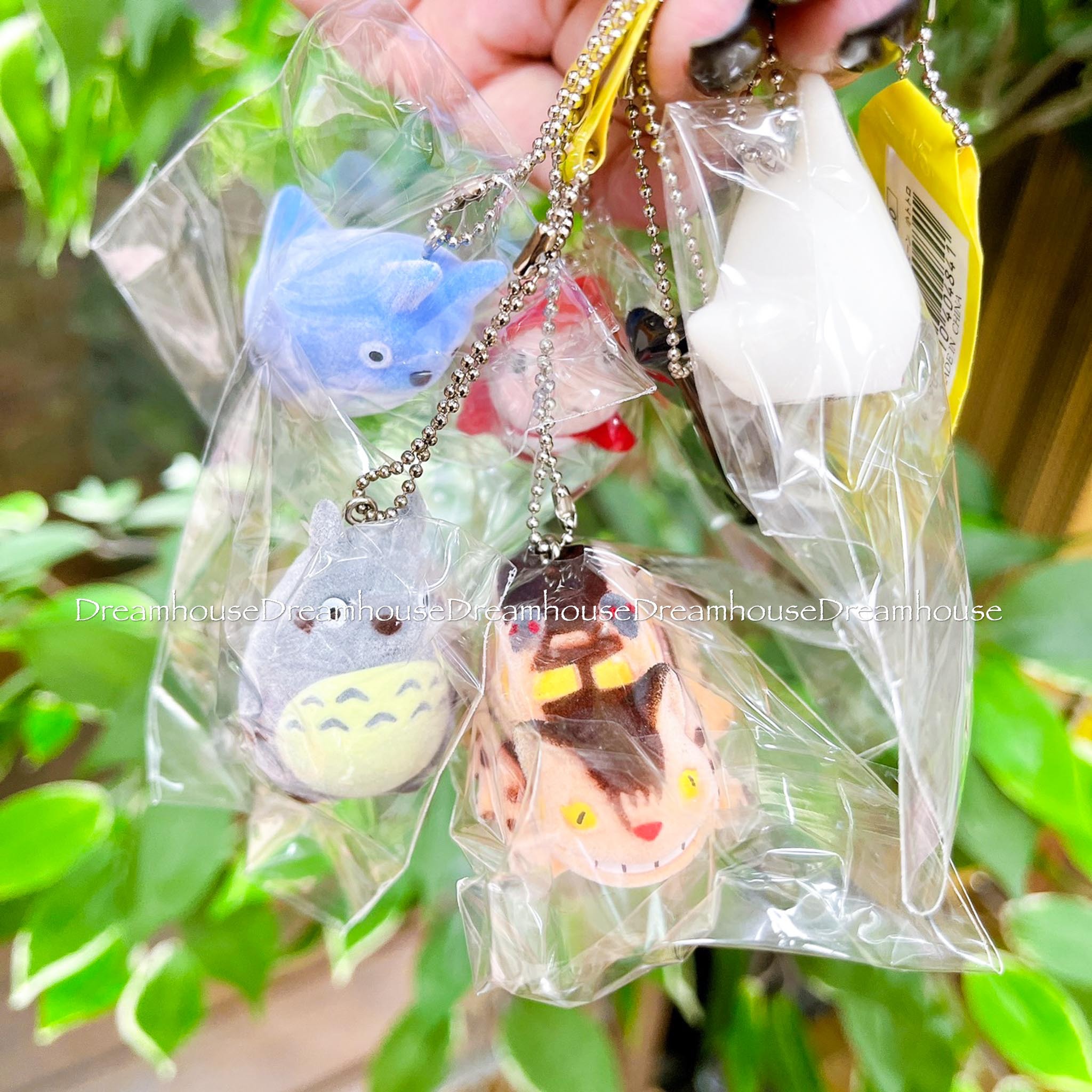 宮崎駿 吉卜力 龍貓 龍貓公車 灰龍貓 白龍貓 藍龍貓 魔女宅急便 黑貓吉吉 波妞 吊飾 珠鏈吊飾