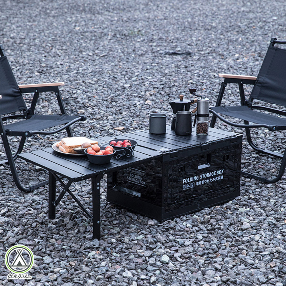 側開折疊箱延伸蛋捲桌－(2色)