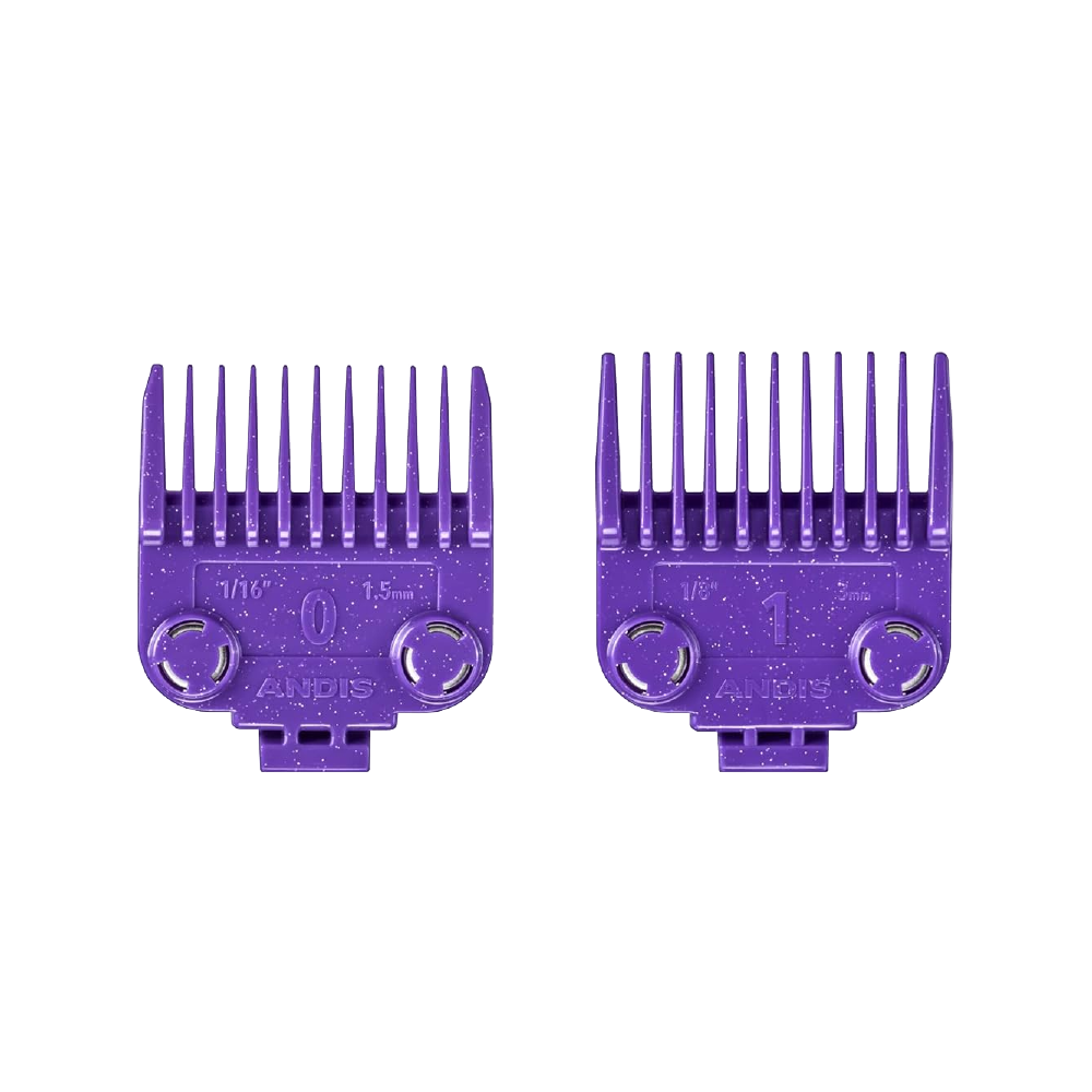 ANDIS 雙磁鐵公分套 (561002) - 經典深齒 1.5mm & 3mm 兩入