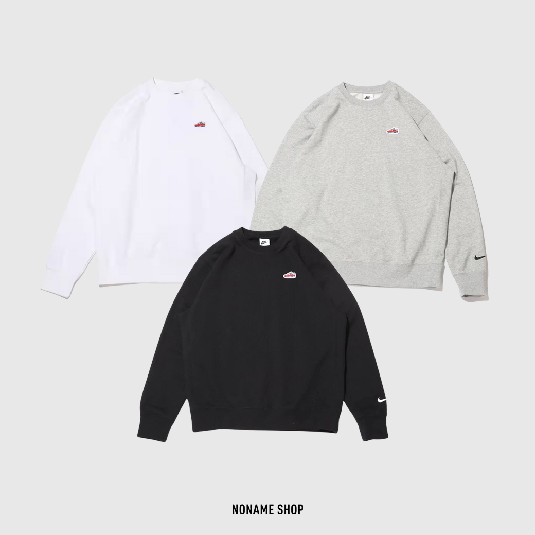 NIKE NSW MAX90 刺繡 AIR MAX 1 大學T 長袖 三色 (男款)