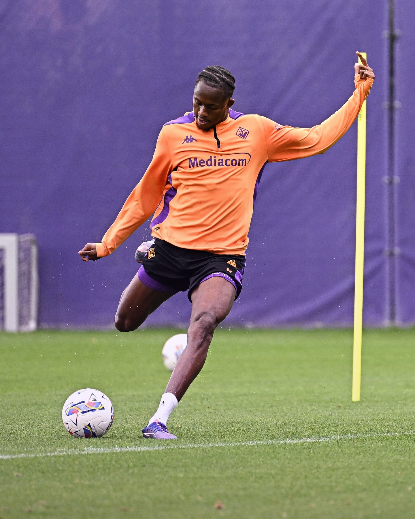 2024 Fiorentina 1/4 Zip Training Top - Orange