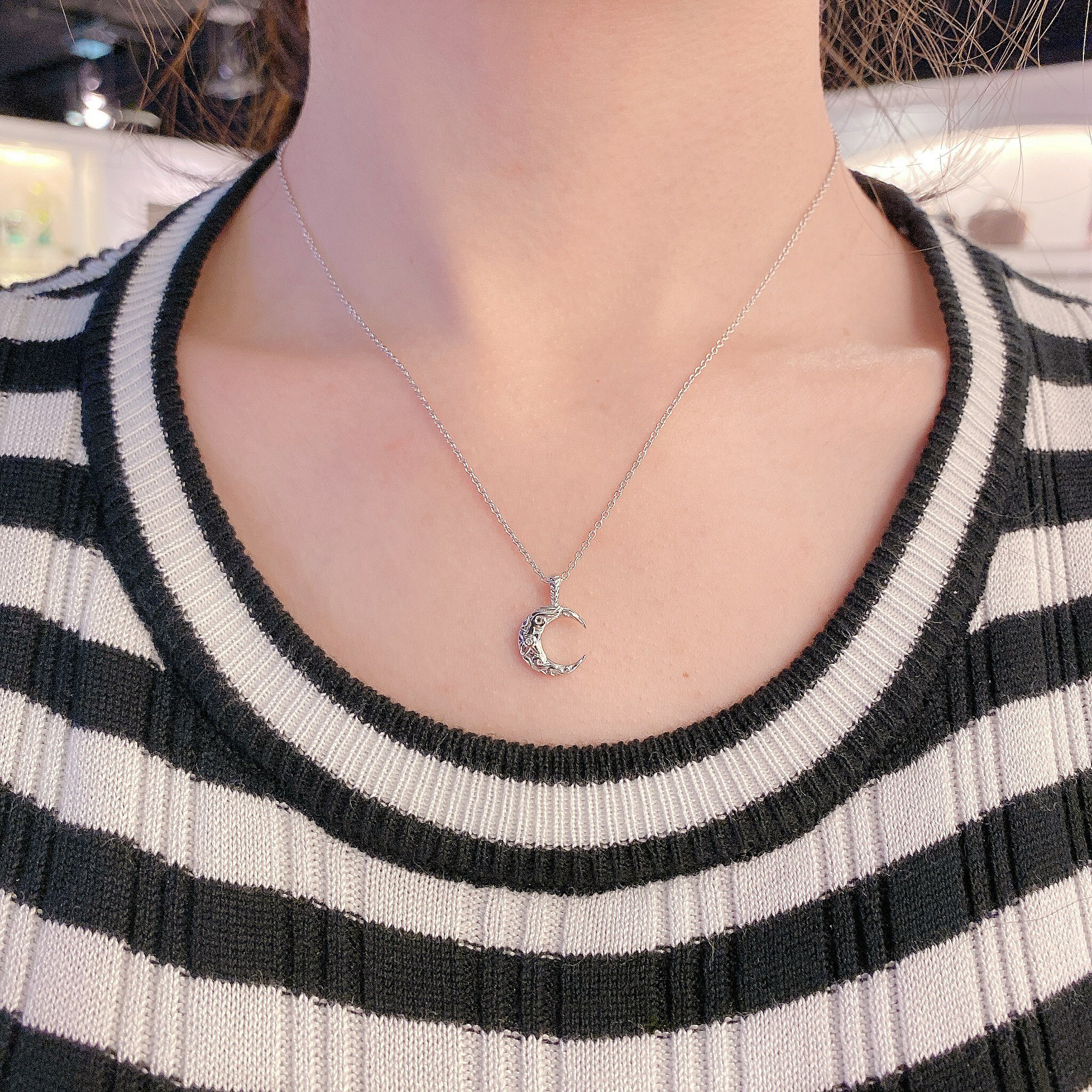 樂之月 純銀項鍊