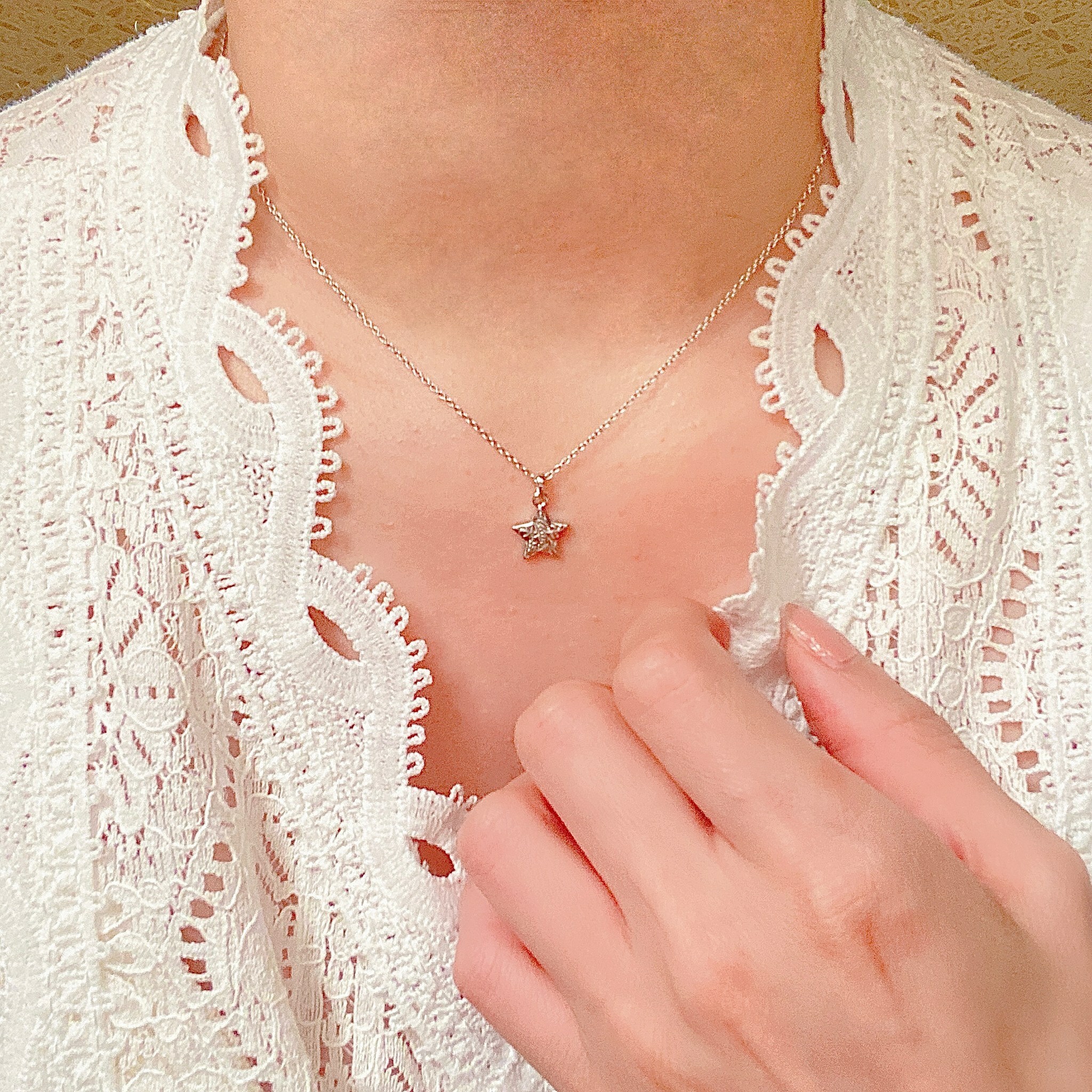 心之星 純銀項鍊