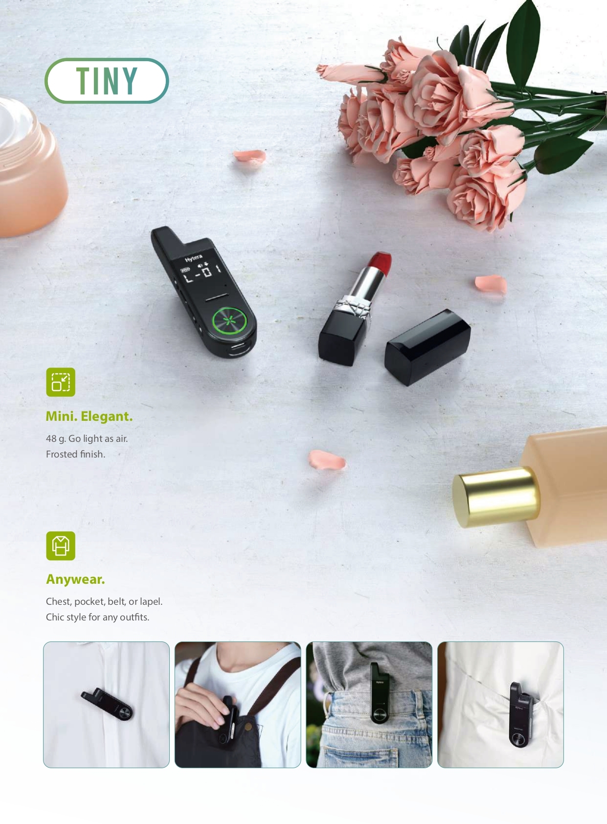 HYTERA S1 mini walkie talkie