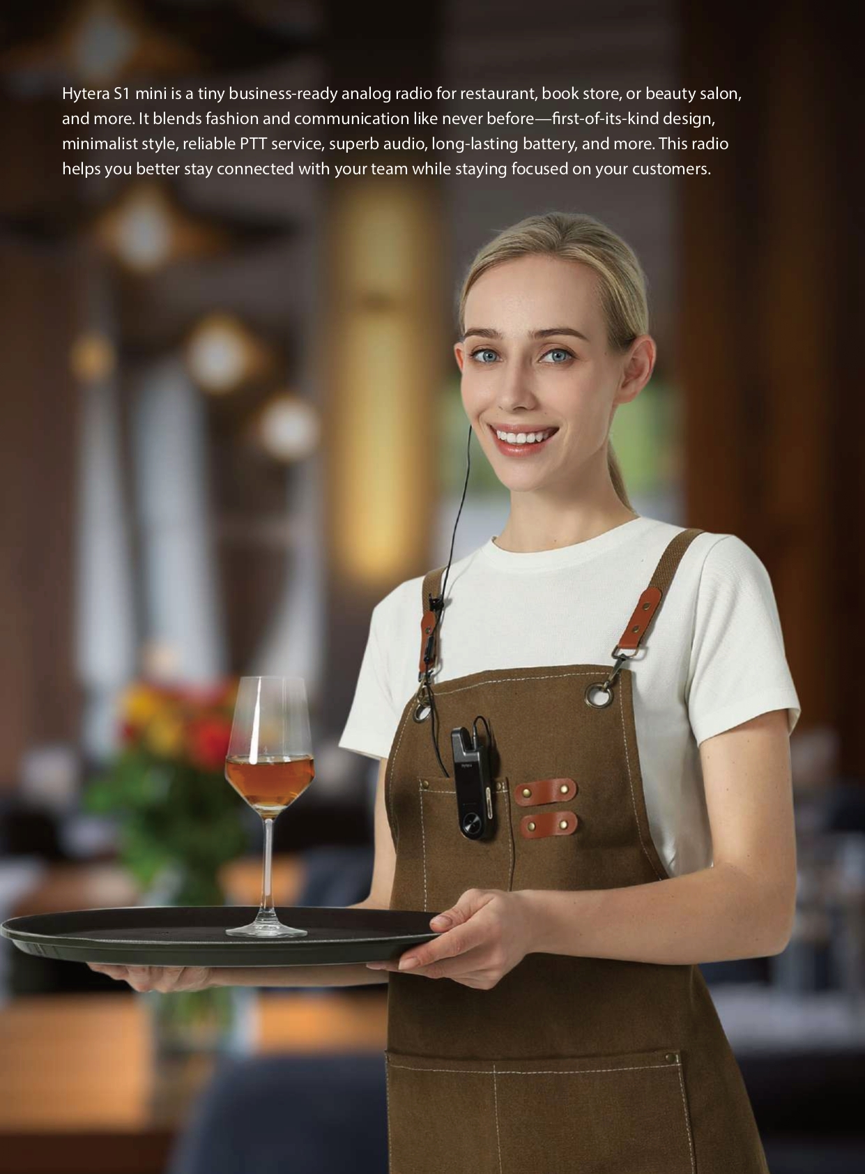 HYTERA S1 mini walkie talkie