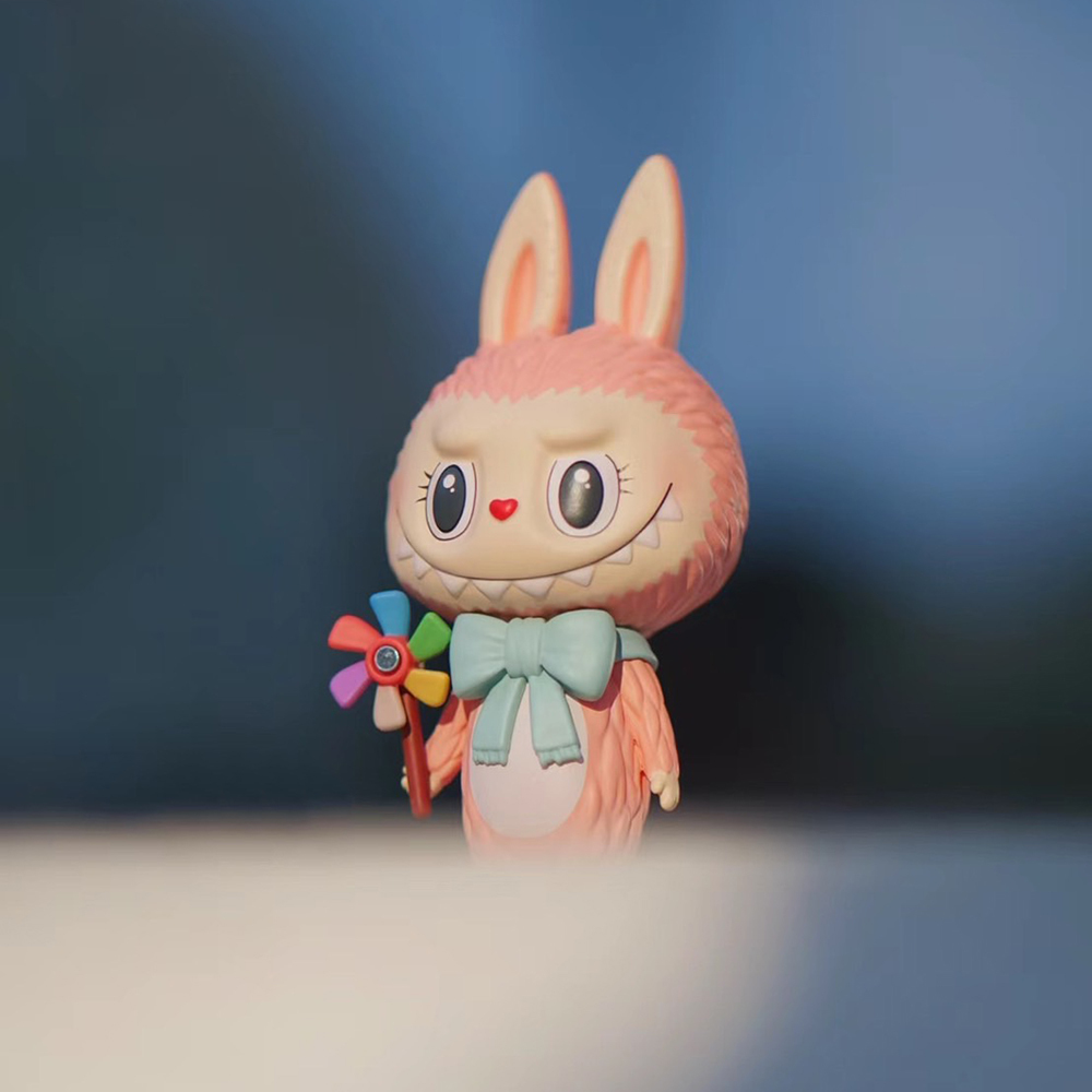 🎪樂園限定🎪 POPMART 泡泡瑪特 LABUBU 拉布布 風車 手風車 MOKOKO 粉色 吊卡 公仔