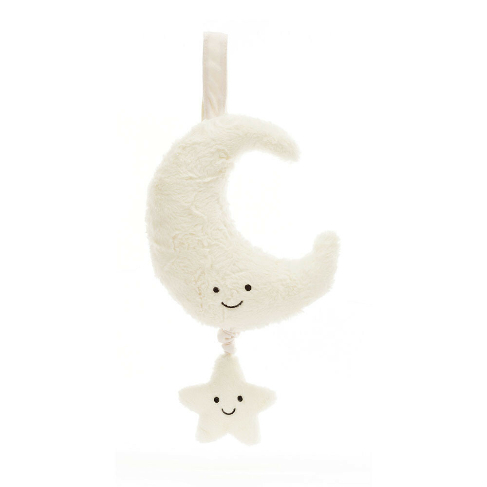 JELLYCAT Amuseables Moon Musical Pull