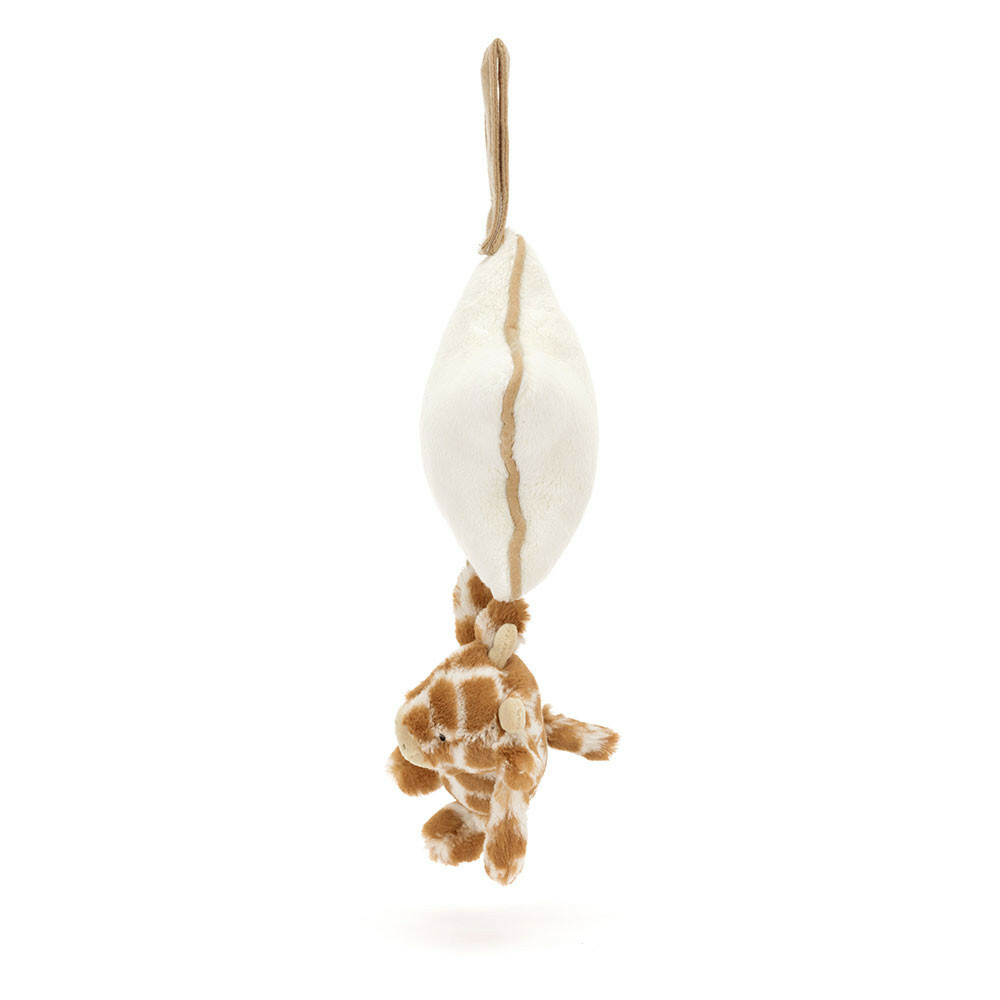 JELLYCAT Bashful Giraffe Musical Pull