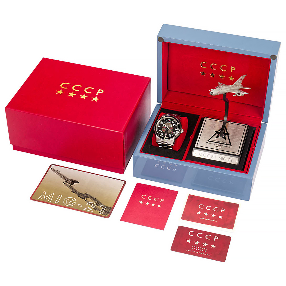 (預購)【CCCP】CP-7101-11 Mig-21 男士自動手錶