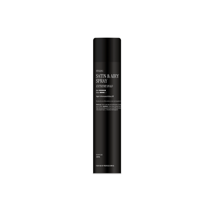 CURLY SHYLL Satin & Airy Spray - Extreme Hold 300ml