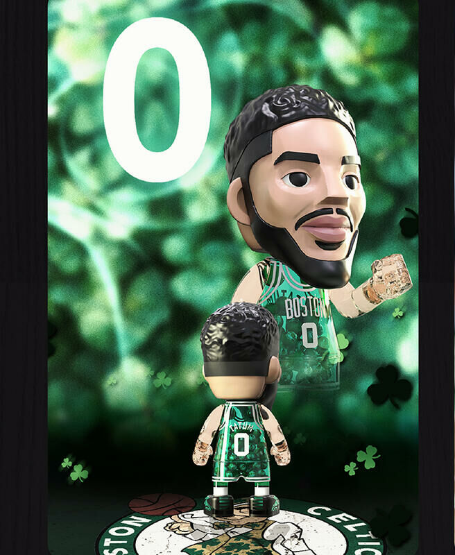 AcePlayer 王牌化身 NBA 球星 400%MoneyBall系列 賽爾提克 JAYSON TATUM 塔圖姆【APMB-JT01H】