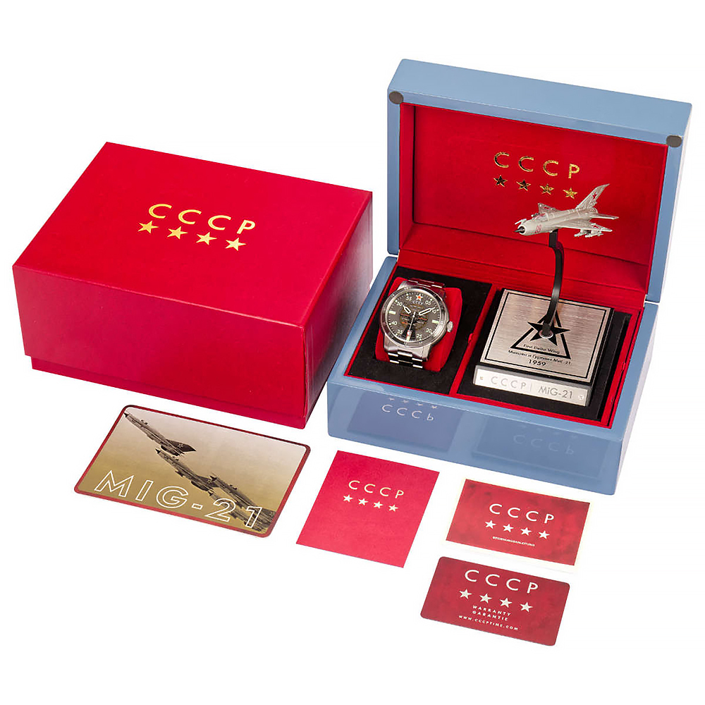 (預購)【CCCP】CP-7101-33 Mig-21 男士自動手錶