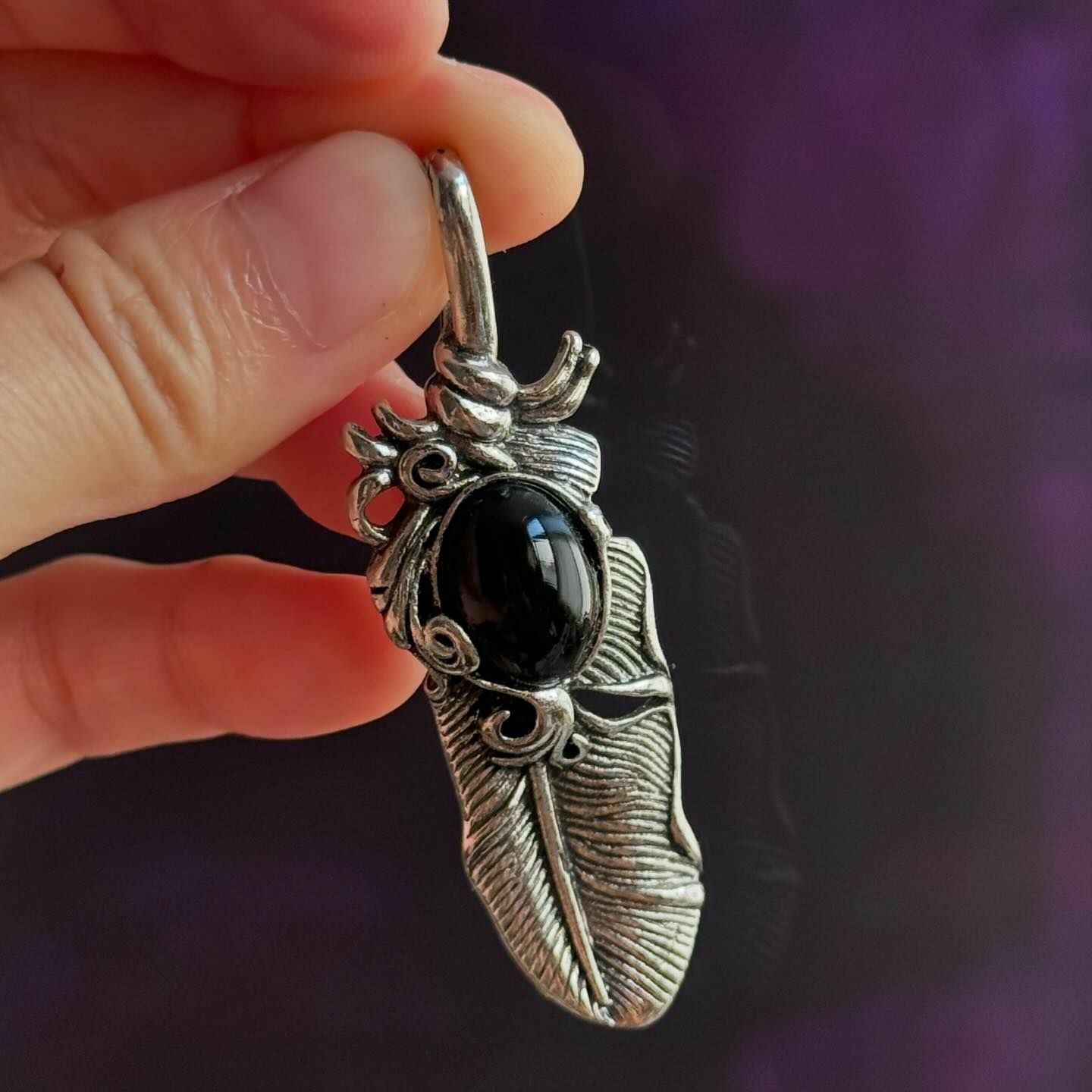 [原石] 黑曜石 項鍊吊墜