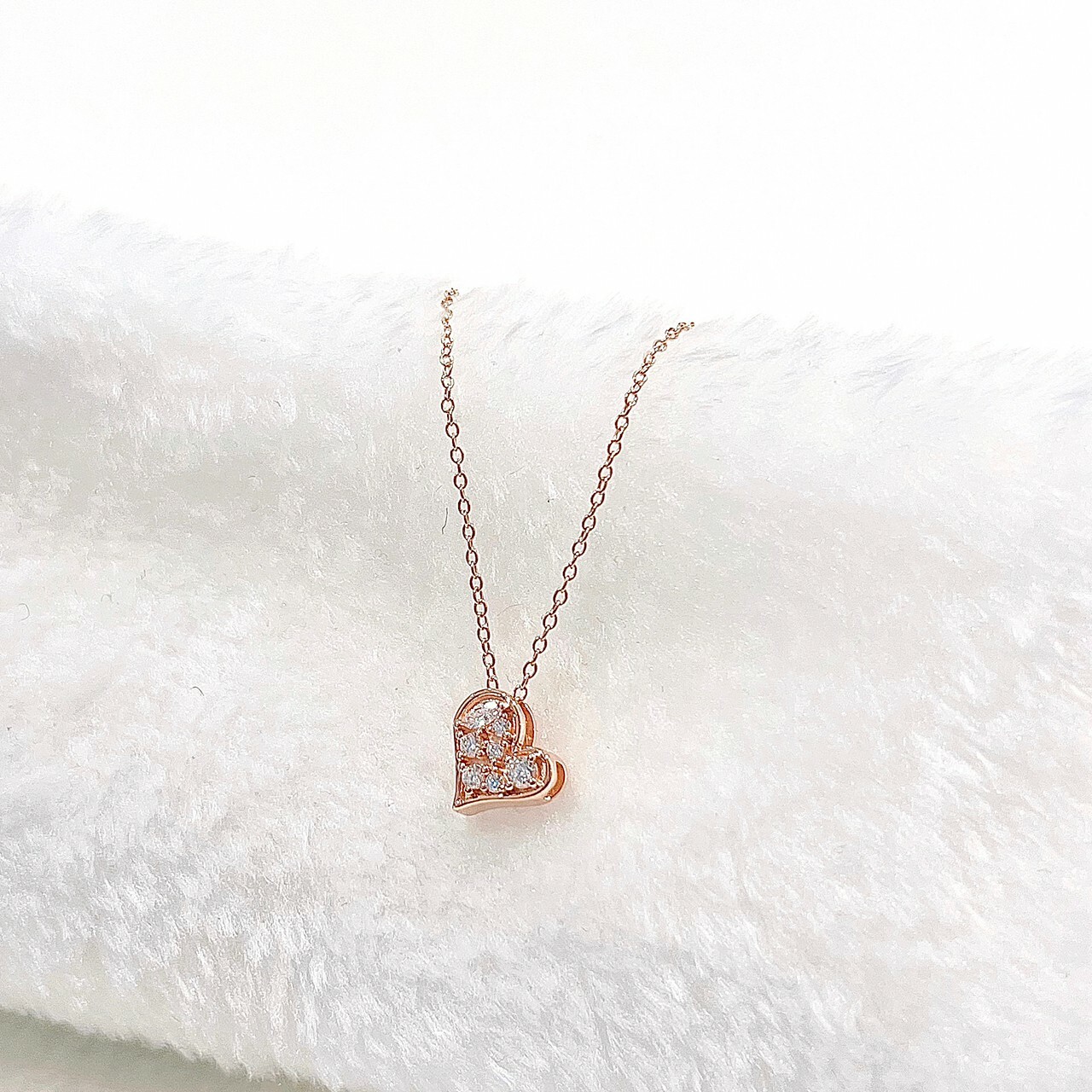 心願 純銀玫瑰金項鍊