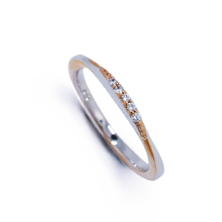 幸福滋味 雙色戒指