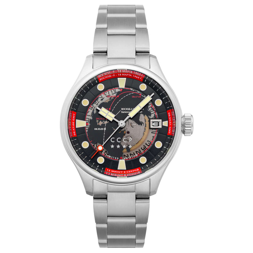 (海外代購)【CCCP】CP-7099-11 Leonov 男士自動手錶-下單請先私訊詢問