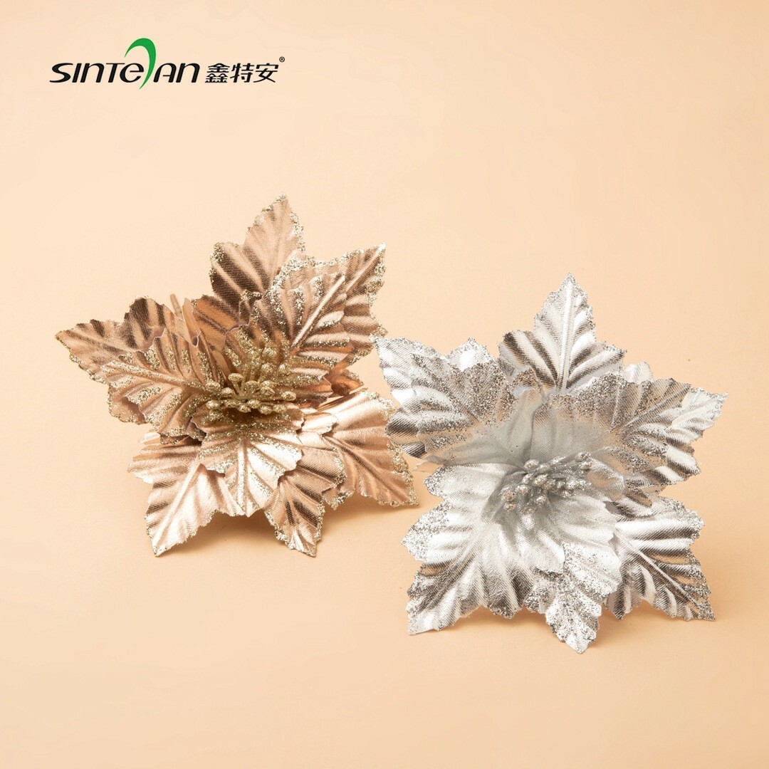 仿真聖誕紅(布製)