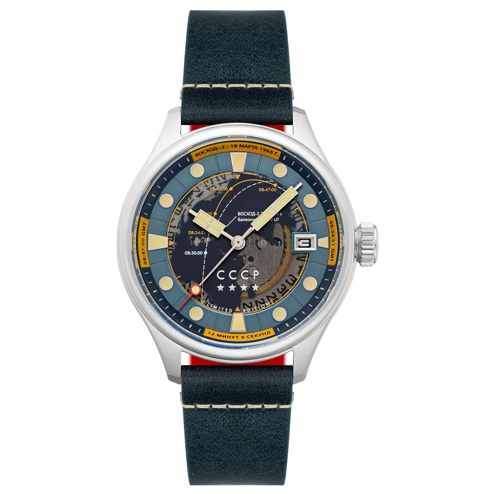 (海外代購)【CCCP】CP-7099-02 Leonov 男士自動手錶-下單請先私訊詢問