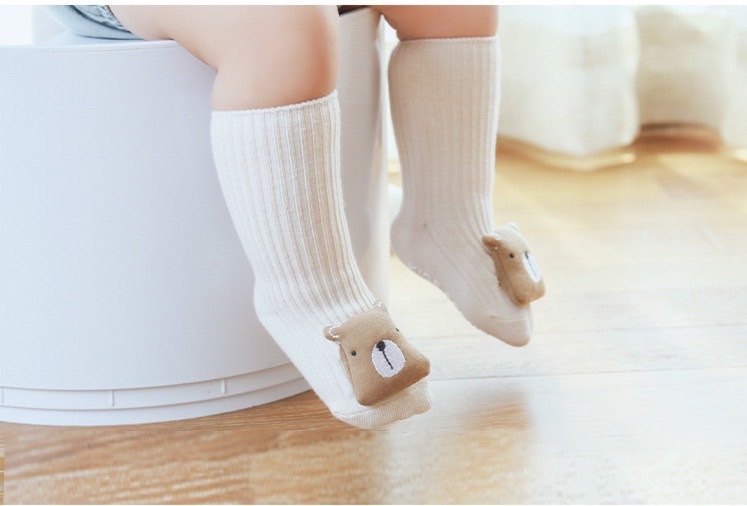 可愛動物立體襪