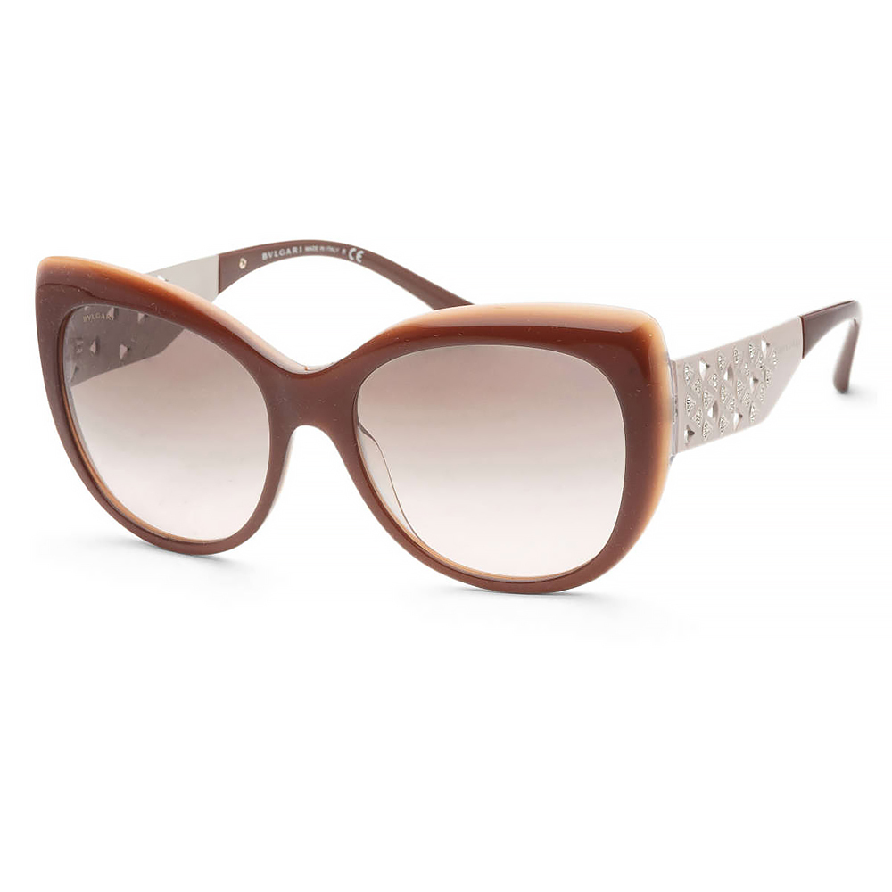(海外代購)【寶格麗】BV8198B-54423B-57 女士棕色太陽眼鏡-下單請先私訊詢問