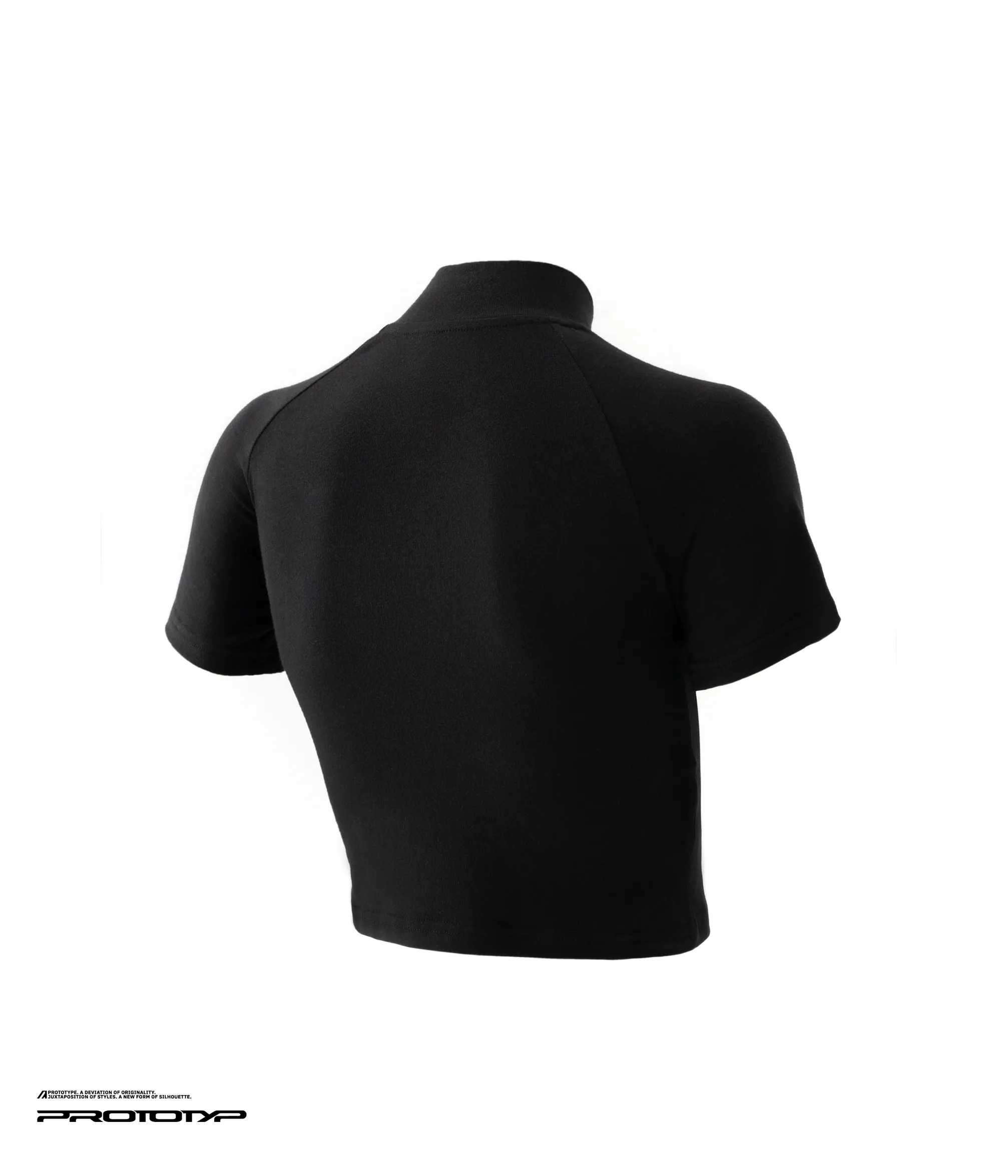 PROTOTYP / WMS Cropped Top  - AUG0808 (Black)