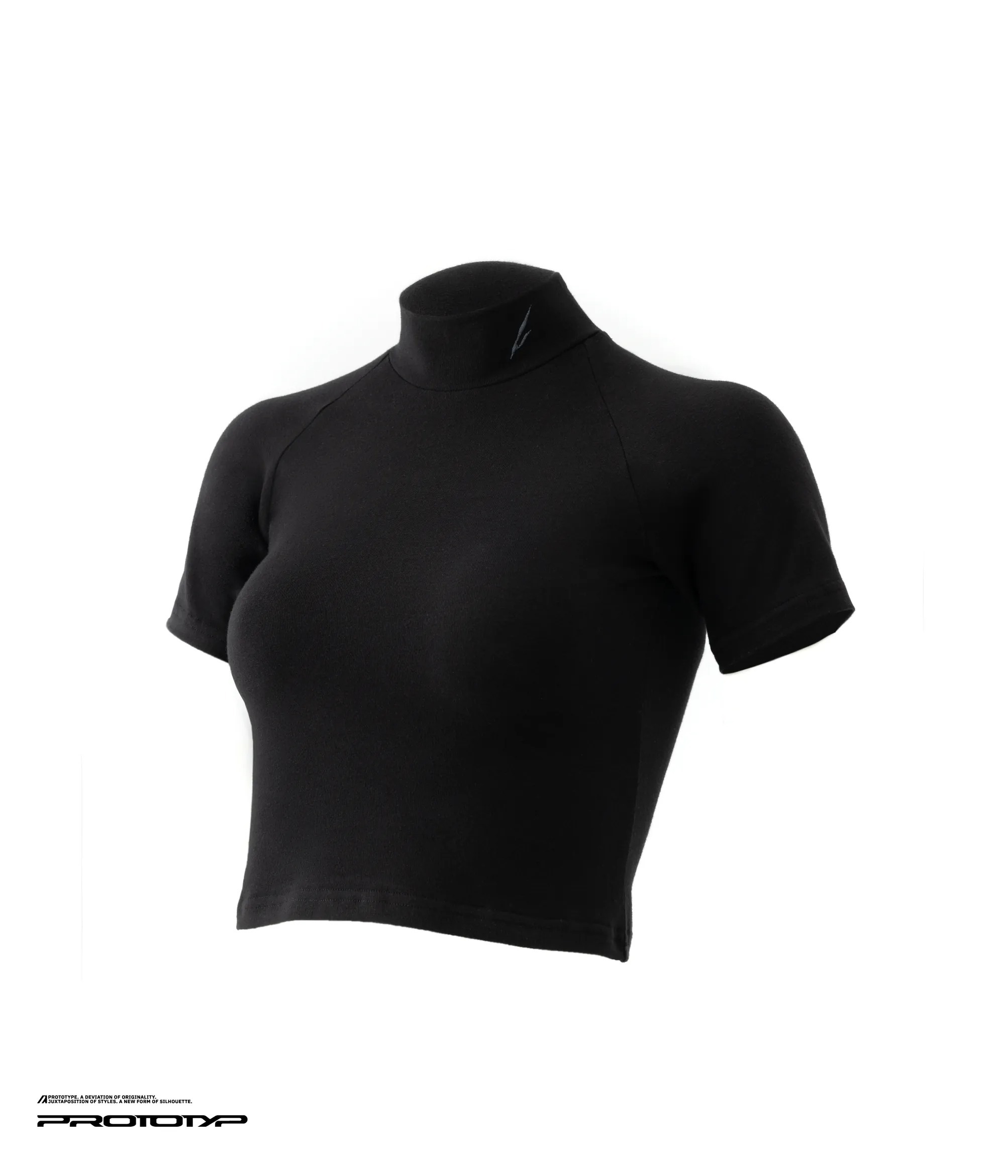 PROTOTYP / WMS Cropped Top  - AUG0808 (Black)