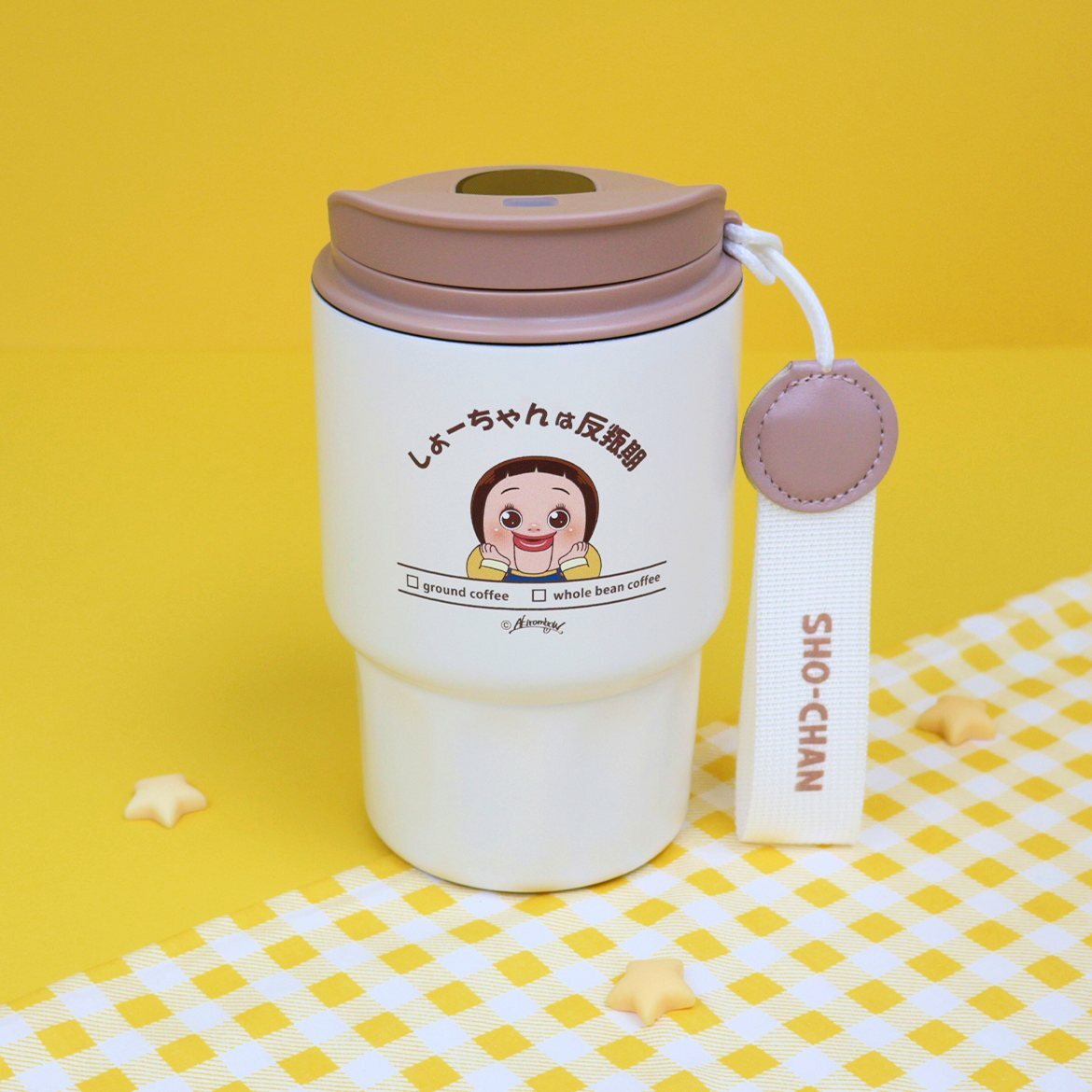 小燦 |燦子 LCD觸控顯示保溫杯 保溫瓶(410ml)