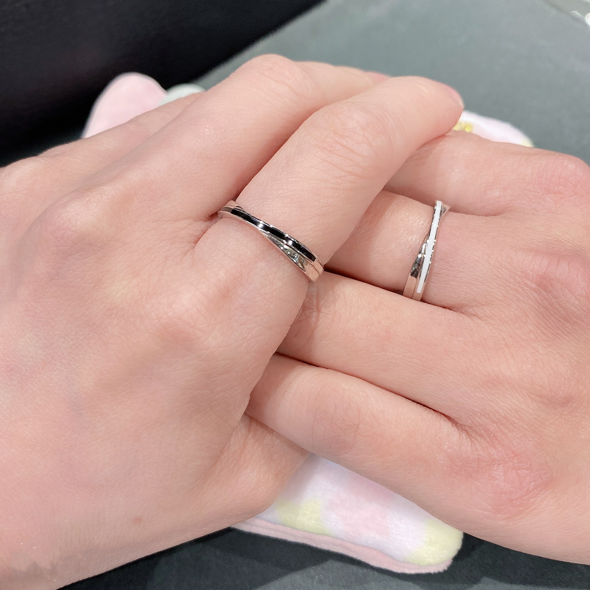 堅毅無暇 純銀女戒