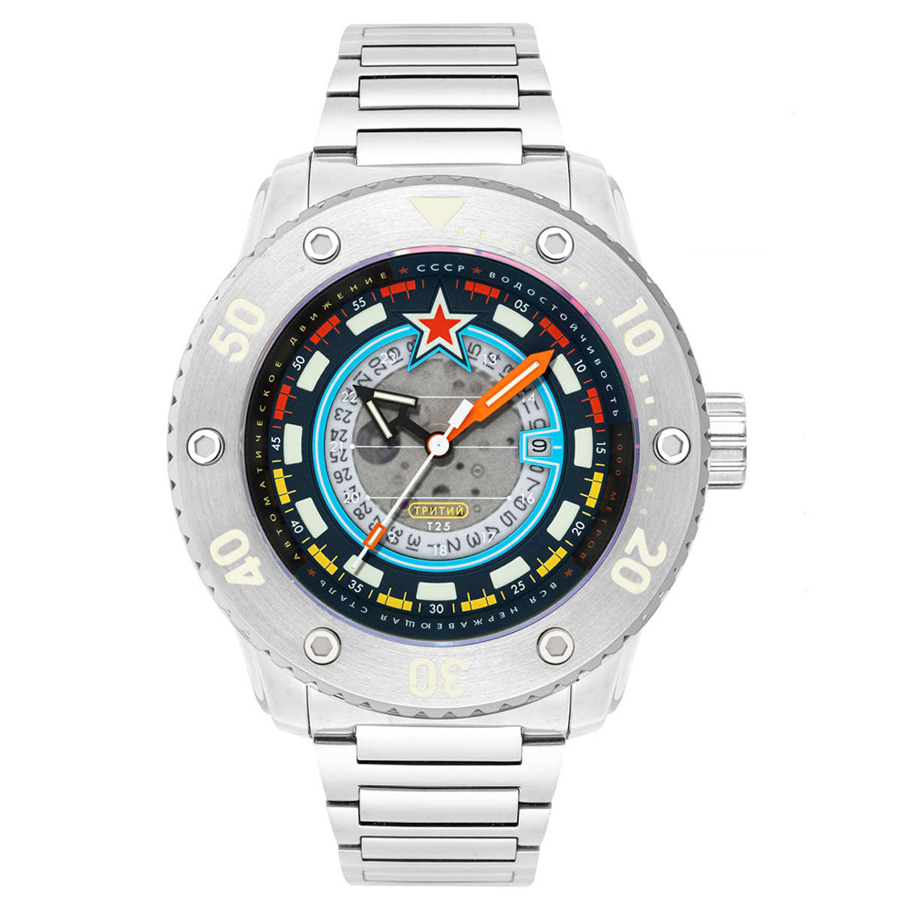 (海外代購)【CCCP】CP-7095-22 Naval Kondor Tritium 男士自動手錶-下單請先私訊詢問