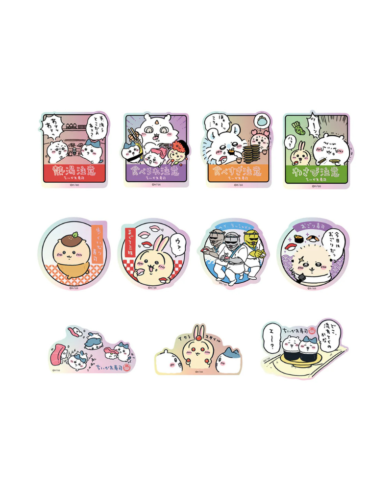 Chiikawa 壽司系列 貼紙盲抽