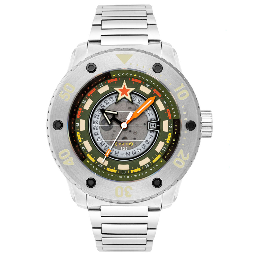 (海外代購)【CCCP】CP-7095-33 Naval Kondor Tritium 男士自動手錶-下單請先私訊詢問