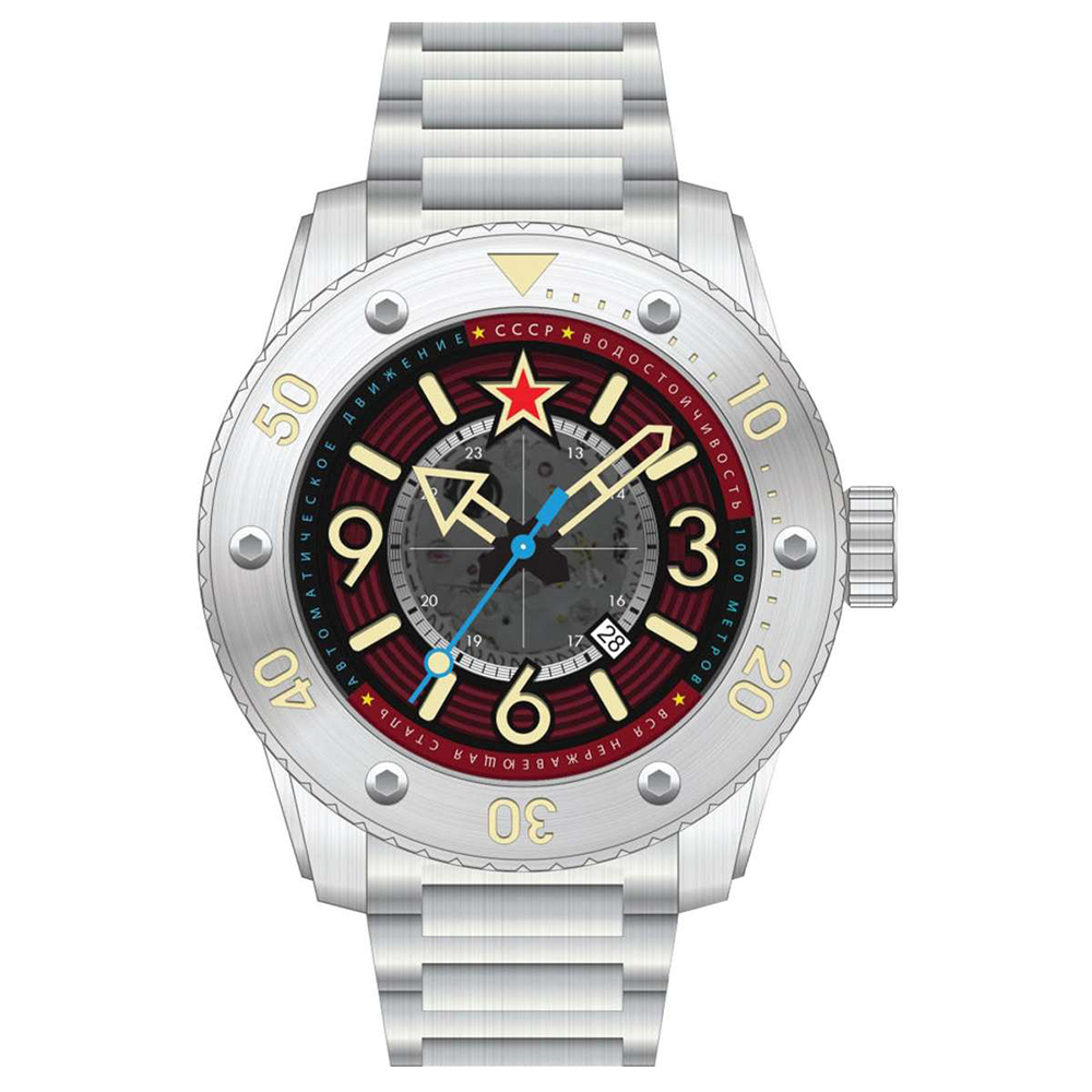 (海外代購)【CCCP】CP-7094-44 海軍梭子魚男士自動手錶-下單請先私訊詢問