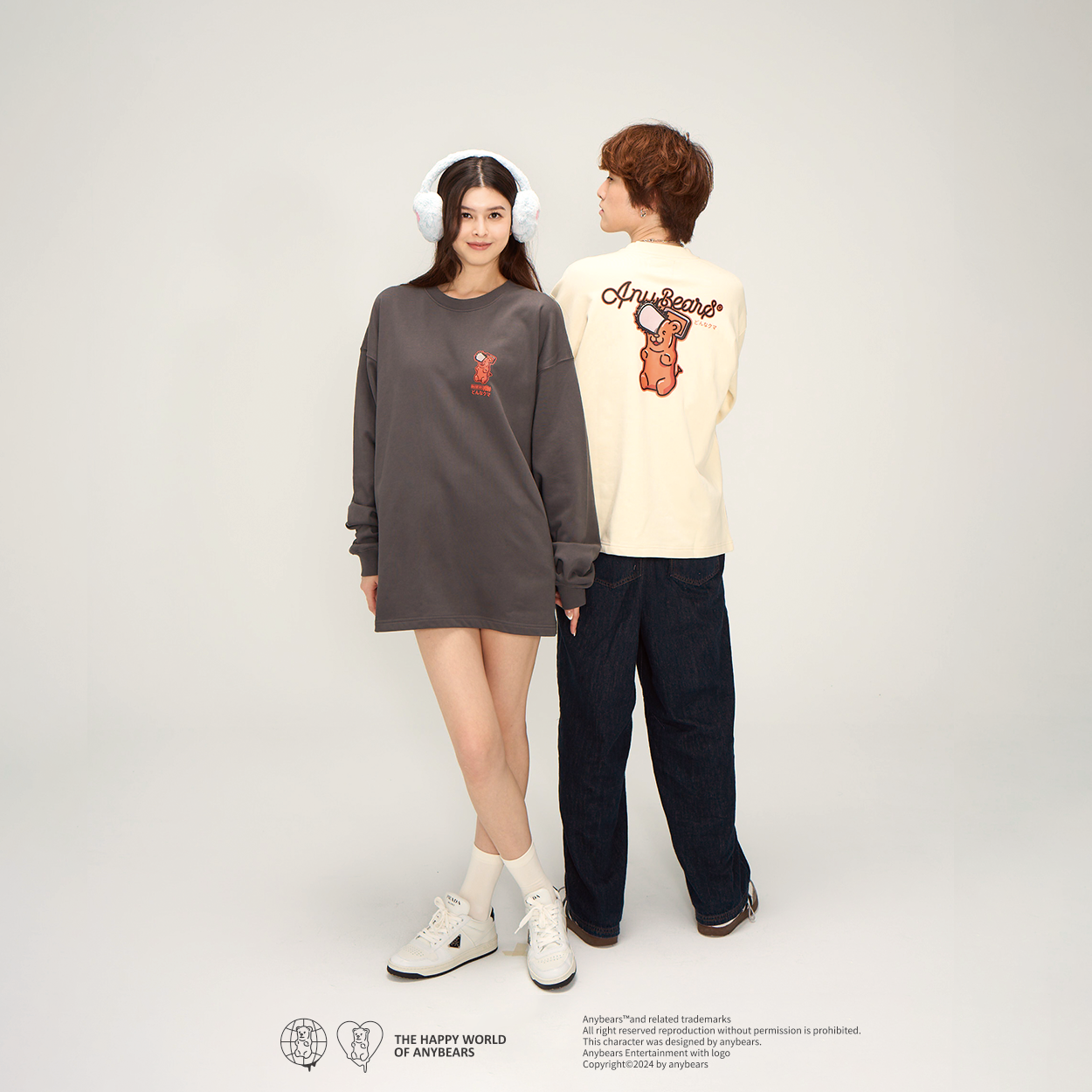 ANYBEARS® 波奇熊大學T