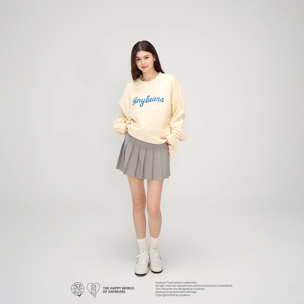 ANYBEARS®韓國兔熊 大學T